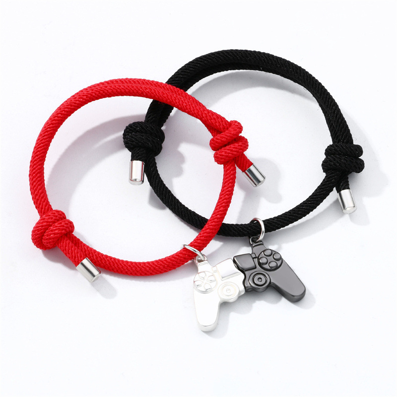 Simple Style Commute Game Console Alloy Plating Couple Bracelets Necklace display picture 1