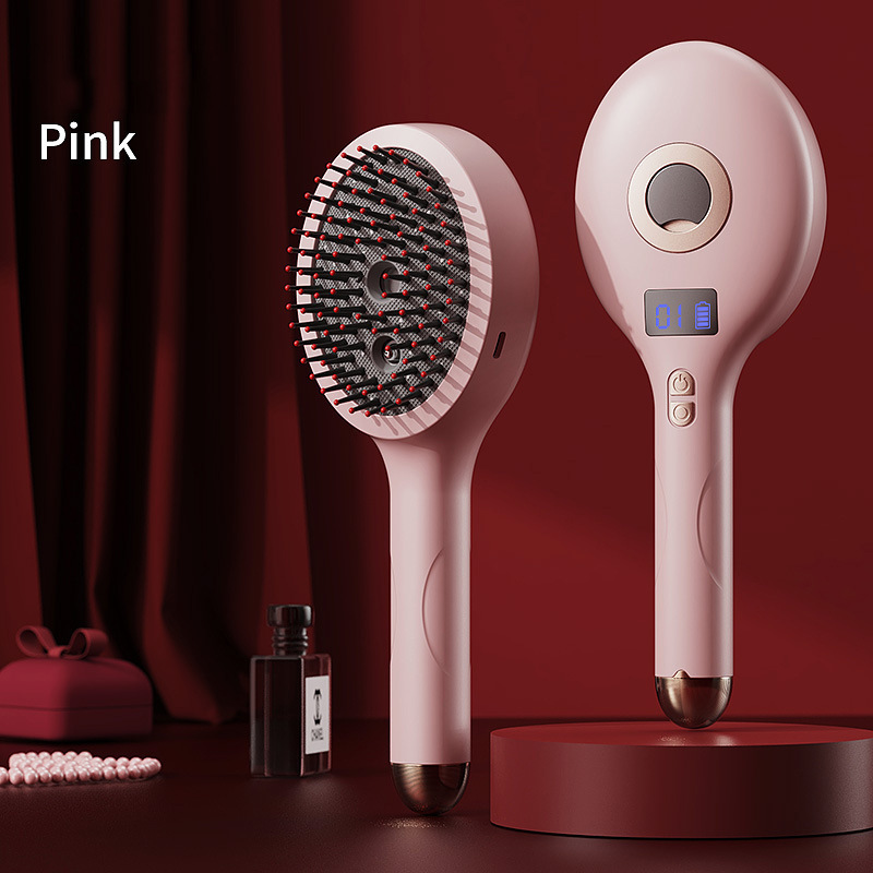 国境を越えた新しい電気マッサージコーム赤色光ヘアケア頭皮マッサージ器具薬物スプレーマッサージコームで頭皮をリラックスさせます|undefined