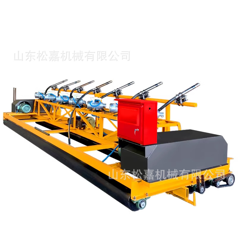 viga vibratoria de hormigón caminando automáticamente pavimentador de pavimento tipo marco nivelador puente viga vibratoria hidráulica