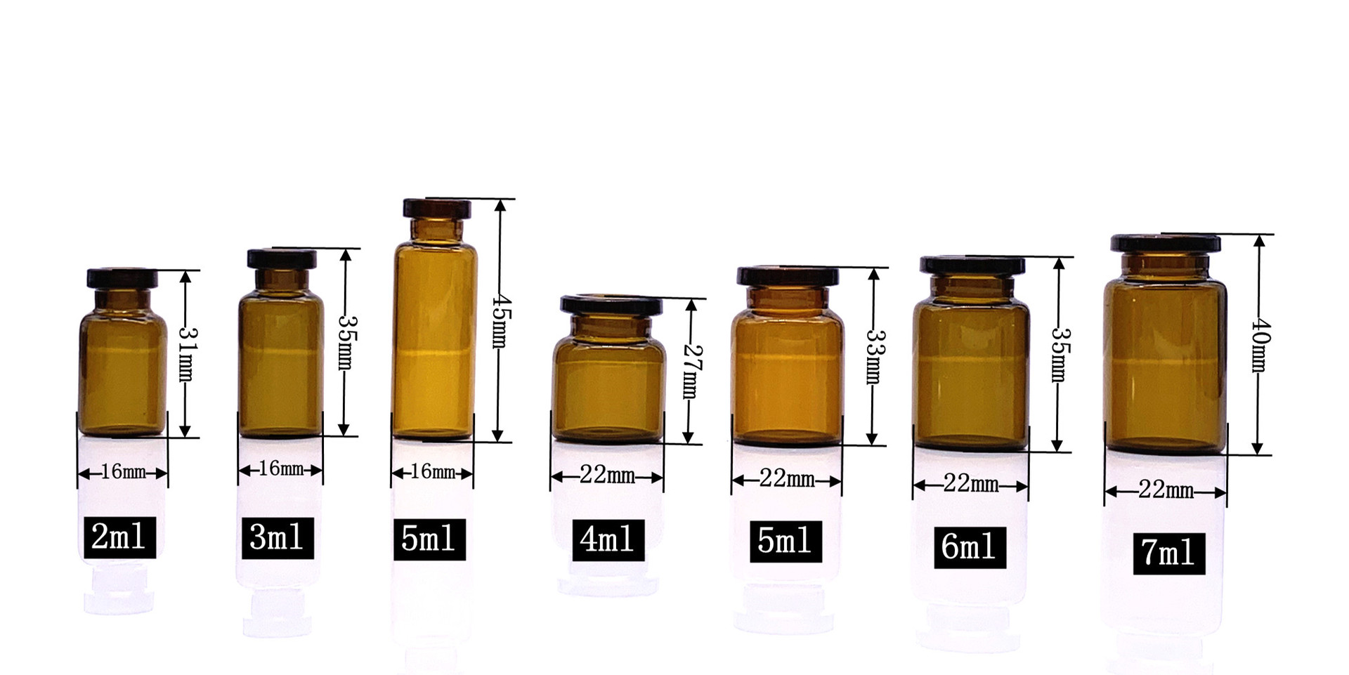 西林瓶 10ml透明安瓶 棕色原液瓶 冻干粉瓶 10ml西林瓶 玻璃瓶-阿里巴巴
