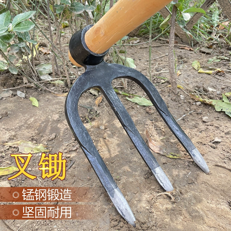 Три зубчатые вилки и четыре зубца для закалки