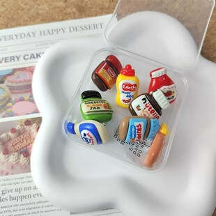 Cross-border food play seasoning bottle pushpin cute photo wall message board decoration fixed pushpin tack factory direct sales