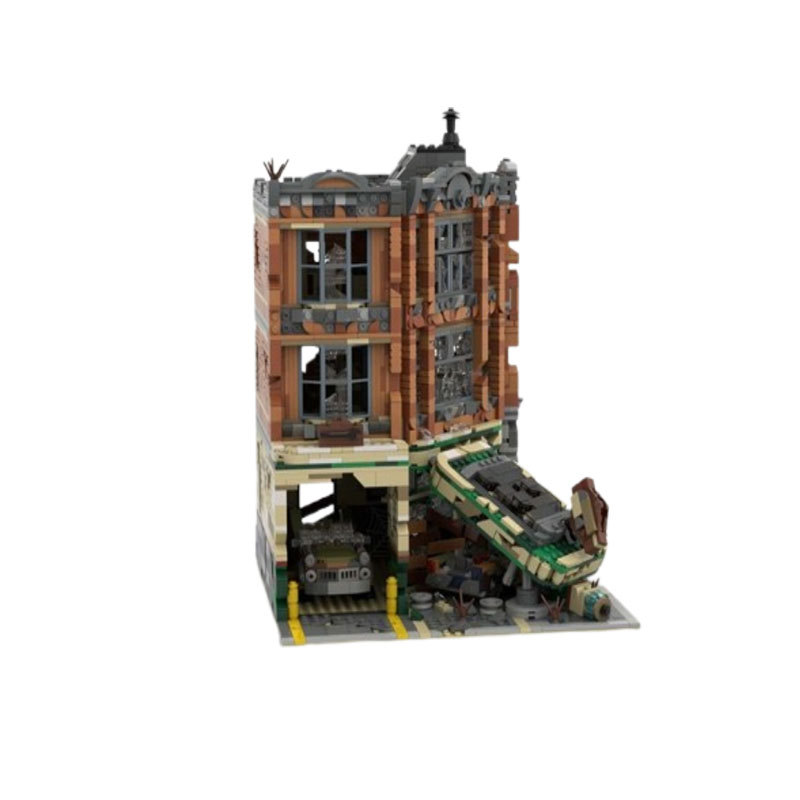 Architectural Cityscape Small Particle Building Blocks Set_voghion.com