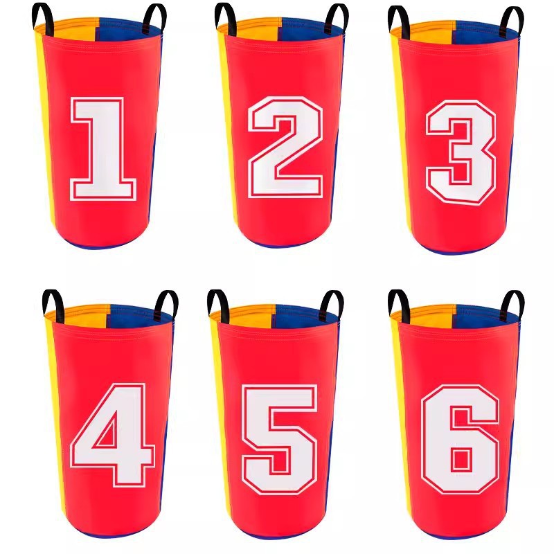 One piece of three-color number jump bag (1-10)