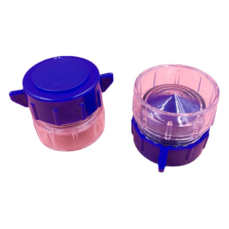 Hudongkang Convenient Medicine Grinder, Medicine Grinder and Dispenser, Children's Medicine Grinder, Portable Medicine Grinder and Pill Box