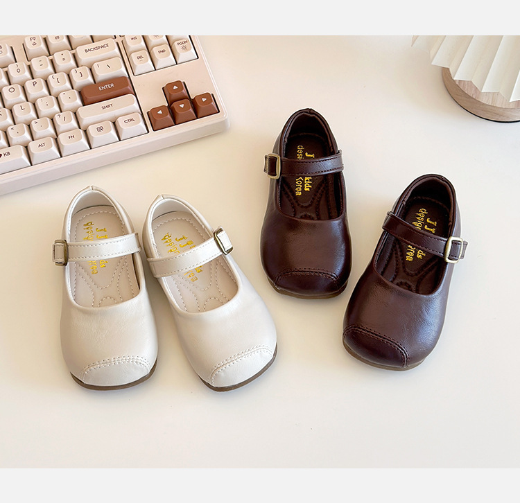 Sapatos de pele de princesa para bebé menina sola macia_voghion.com