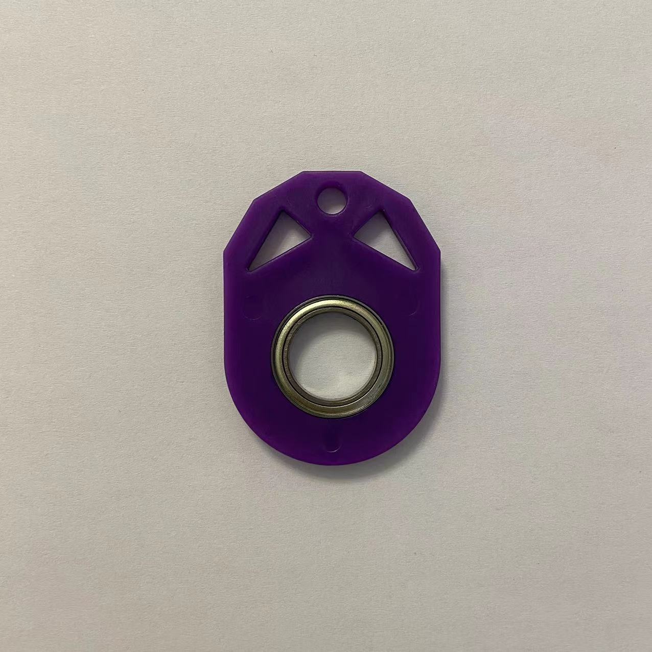 Dedo de segunda generación giratorio descompresión llavero fidget SPINNER anti-ansiedad juguete giratorio