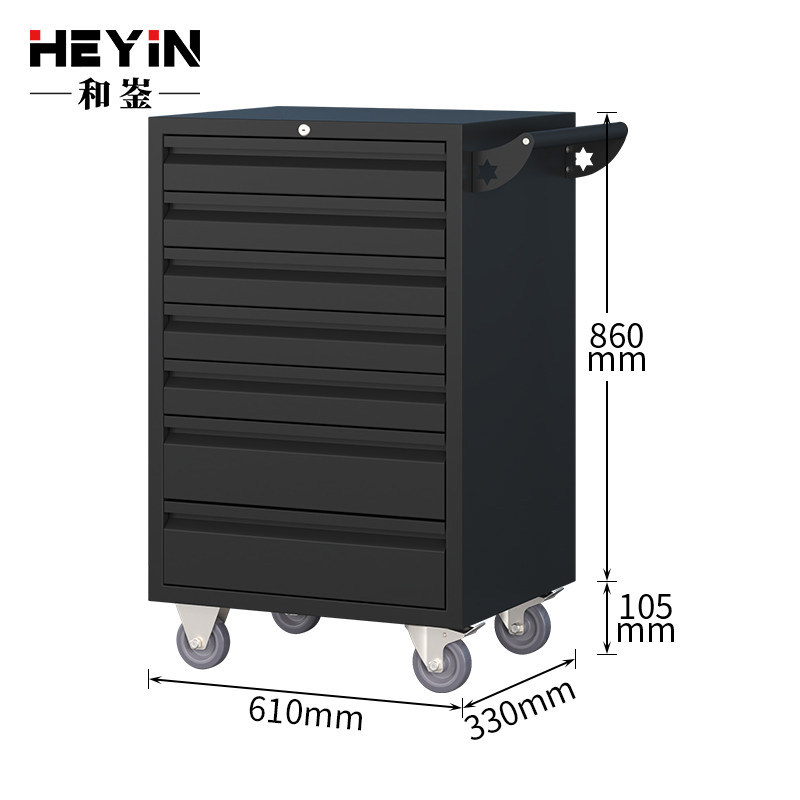Carro de herramientas multifuncional carro pequeño taller móvil de reparación de automóviles gabinete carro de herramientas de hardware de hierro carro de mano