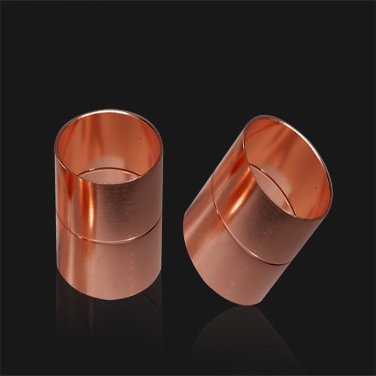 高精环保紫铜管 T2紫铜方管高导电 T2圆筒紫铜管打孔 CNC加工