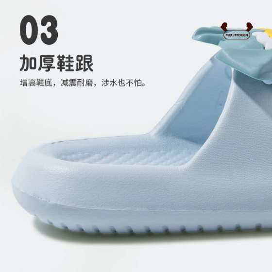 Summer new cute cartoon indoor and outdoor soft bottom wear-resistant children's slippers wholesale baby sandals and slippers for boys lightweight