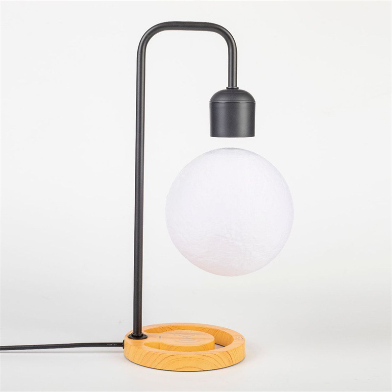 Magnetic Levitation Table Lamp Moon Lamp Black Technology New Strange High-end Creative and Practical Home Decoration Nightlight Accompanying Ceremony Magnetic Levitation Table Lamp Moon Lamp Black Technology New Strange High-end Creative and Practical Home Decoration Nightlight Accompanying Ceremony