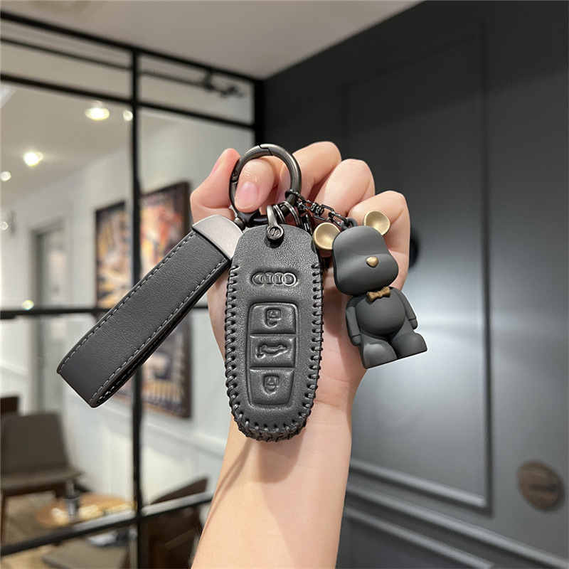 Audi key cover a6l a4l shell q5l buckle a3 q3 q3 special q2l high-end a4/a5/a6/a7/a8 buckle