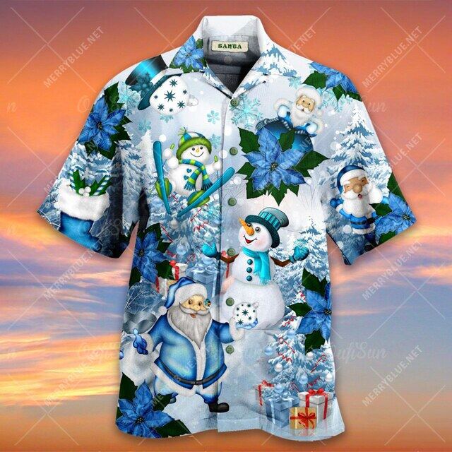 Men's Short-Sleeved Hawaiian Shirt