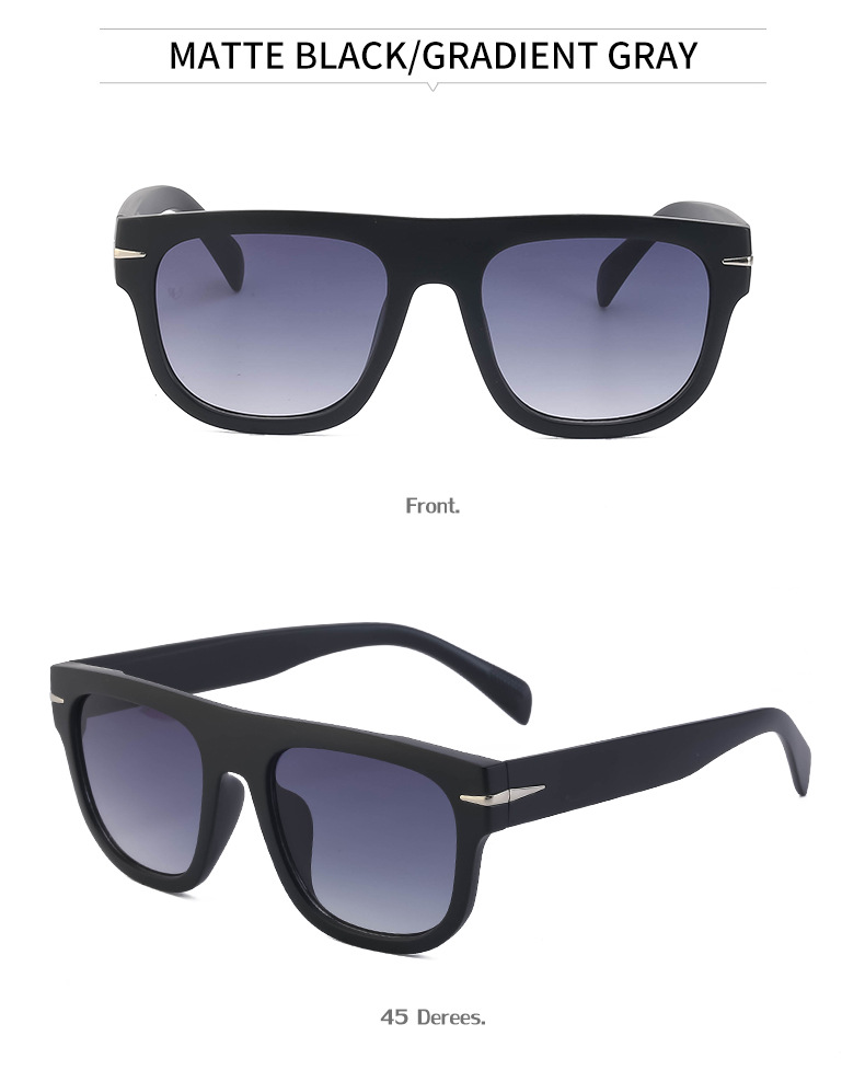 Men's Fashion Geometric Pc Square Sunglasses display picture 4