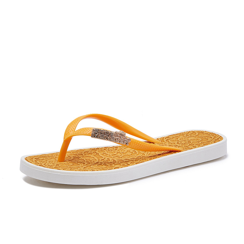 Maßgefertigte Dongguan Damen-Sommer-Flip-Flops für Outdoor-Aktivitäten, rutschfeste Bade- und Strandsandalen_voghion.com