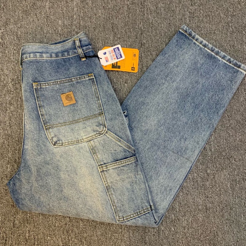 Independent High Version Carhartt Kaha Lumberjack Japanese Tooling Jeans Loose Straight High Street Dressed
