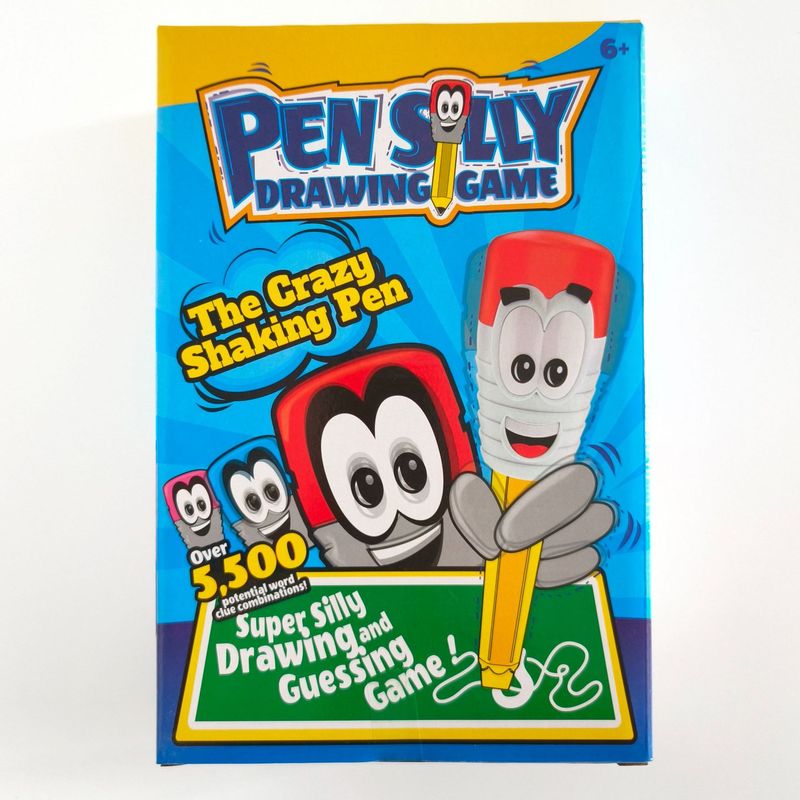 PenSilly 振動落書きブラシ デスクトップ ゲーム 愚かな絵画と推測パーティーゲームおもちゃ|undefined