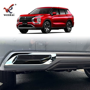 Mitsubishi 25 Outlander Arxa Bamper Çizilməyə Qarşı Qoruyucu Dekorativ Çərçivə