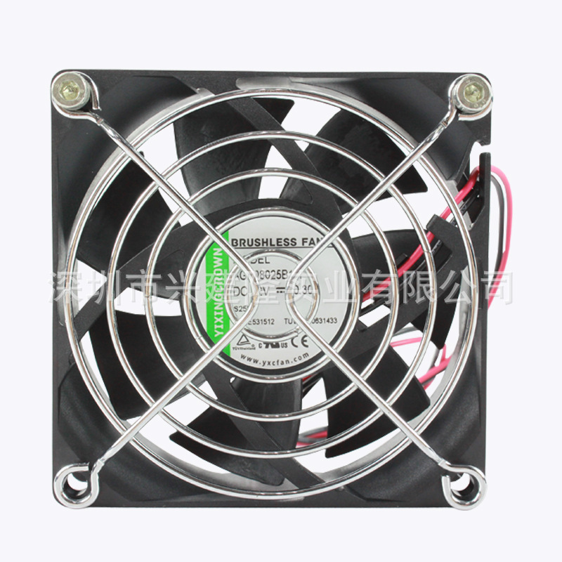 YiXingCROWN ֱ������8025  DC12V 4000ת ˫����ɢ�ȷ���