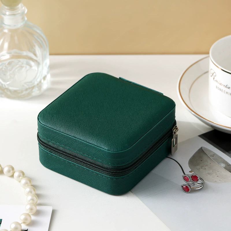 Storage Box Jewelry Box Portable Leather Jewelry from Yomiego