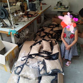 幼犬青年犬啃咬扑咬训练 麻布咬枕 三个手柄加力设计高弹力棉填充