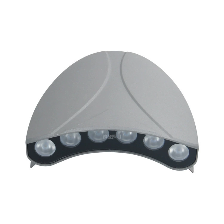 Уличное освещение, водонепроницаемый светодиодный светильник для плитки с внешним управлением DMX512, для павильонов и старинных зданий, 6Вт, гофрированный светильник