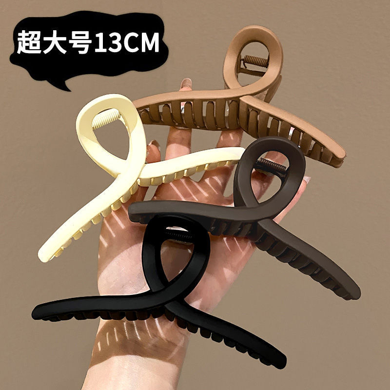 Explosions shark clip clip net red ribbon clip hair clip quantity back head hair clip fashion simple hair clip wholesale