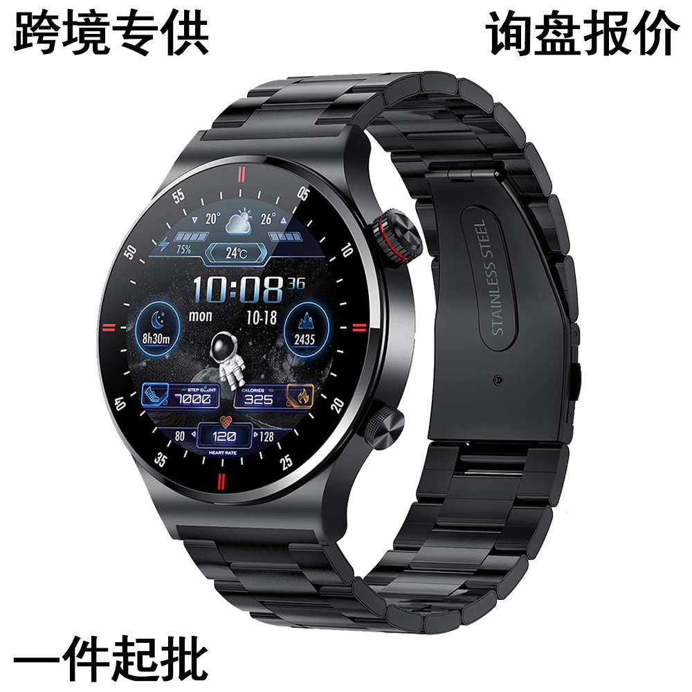 Qw33 Smart Watch New Model Bluetooth Call Men's Sports Outdoor Qw33 Utan Technology Waterproof Blood Oxygen Detection