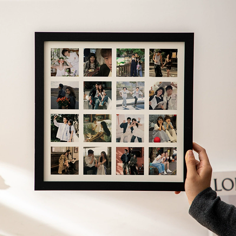 Деревянная фоторамка из натурального дерева для любимого, DIY, оптовая продажа