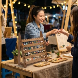 饰品展示架;木质工艺品;竹质工艺品