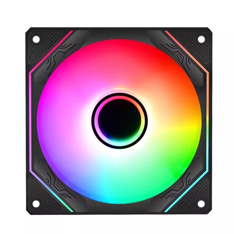 Prism 4Pro Fourth Generation 12cm Divine Light Synchronized Argb Temperature-Controlled Pwm Computer Silent Cooling Case Fan 5V3 Pin Prism 4Pro Fourth Generation 12cm Divine Light Synchronized Argb Temperature-Controlled Pwm Computer Silent Cooling Case Fan 5V3 Pin