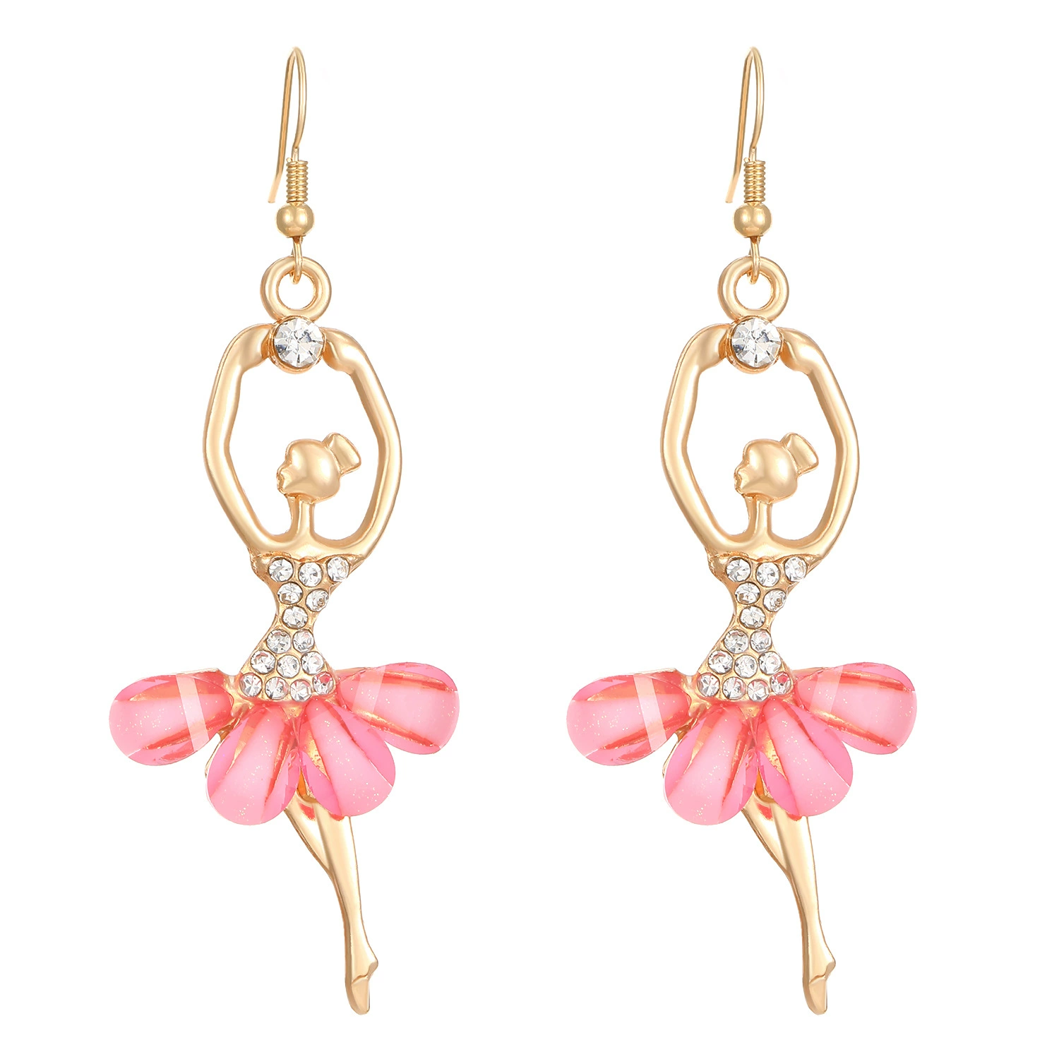 Fashionable dancing multicoloured necklace, pendant, wholesale