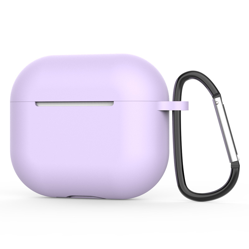 Aplicable a Apple airpods3 auricular caso inalámbrico Bluetooth auricular caso airpods silicona resistente a la caída de la caja protectora