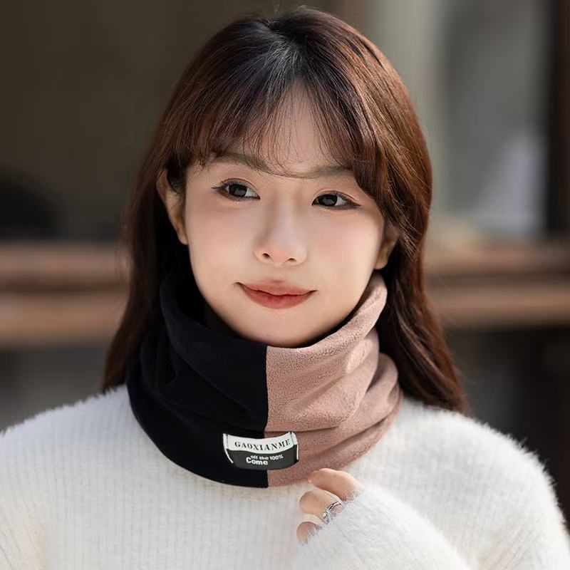 升级加绒围脖男女同款户外冬季骑行防风加厚韩版百搭多功能围脖|undefined