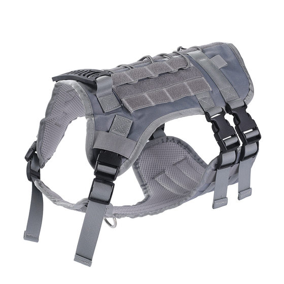 Dog Leash Tactical Dog ​​Harness K9 Medium and Large Dog Leash Vest Style Dog Walking Harness