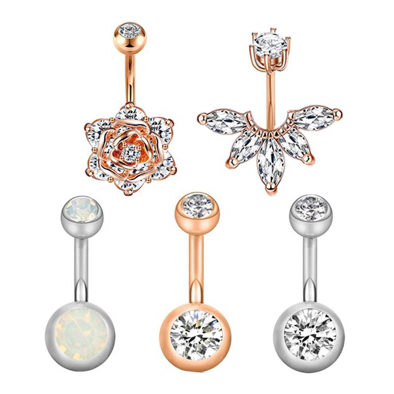 Labret piercing jewelry detail image