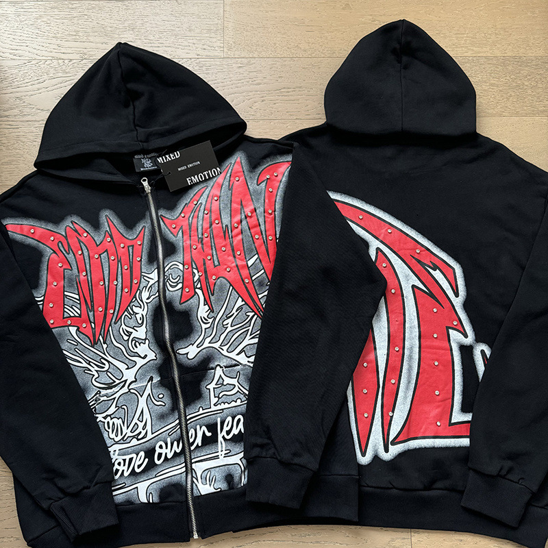 Tarjeta de marca de moda americana impresión de diamante caliente pareja de moda adolescente de verano chaqueta de manga corta camiseta