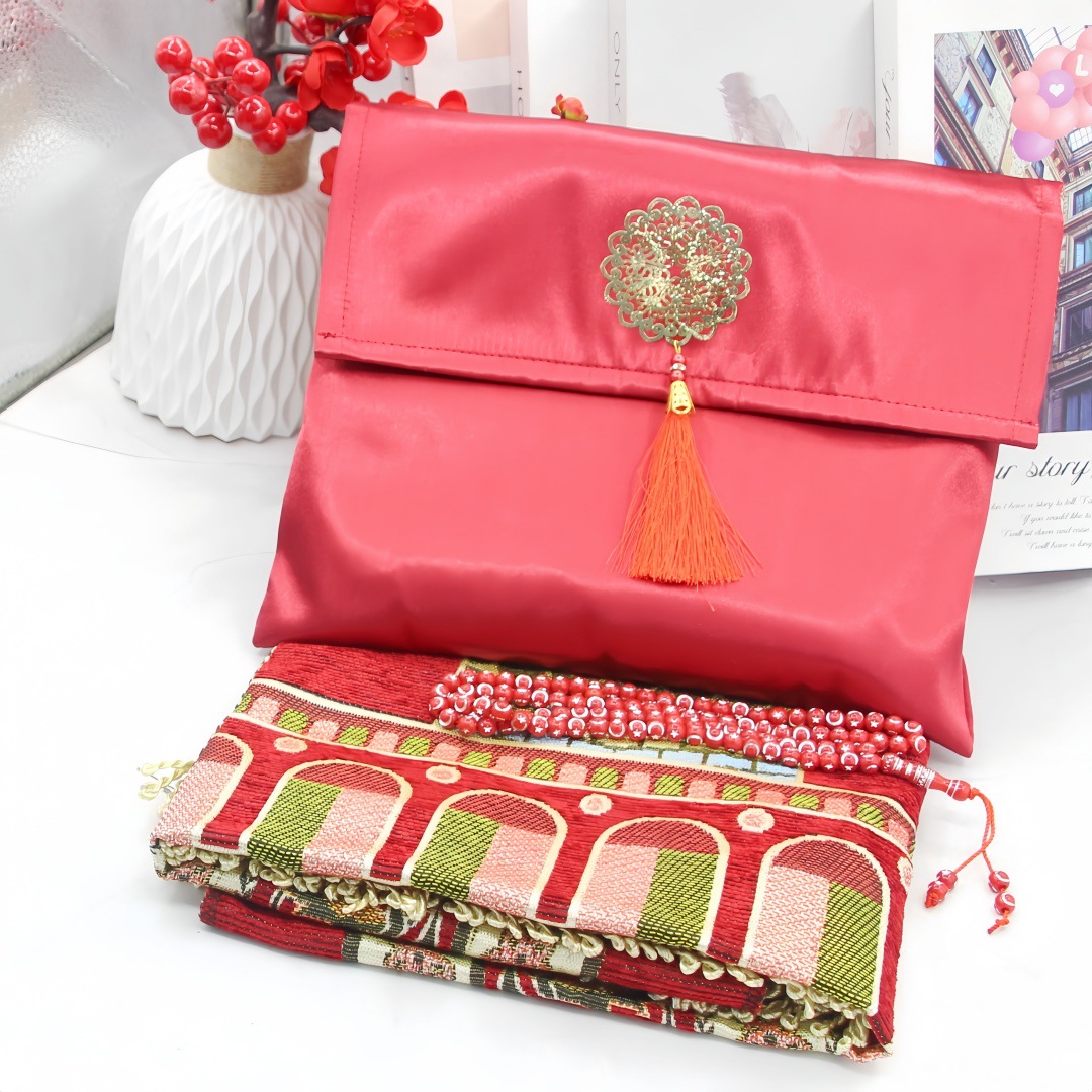 Tres piezas de alfombra de cinta real para regalos de vacaciones alfombra portátil al por mayor transfronteriza