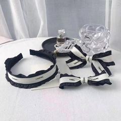 Small Fragrance Letter Butterfly Clasp Hair Pin Sweet Mushroom Edge Headband Fringe Hair Clip Women 2021 New Arrival