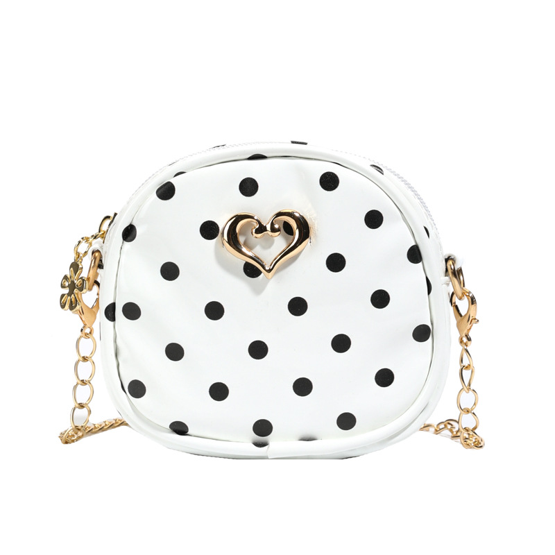 2026 nuevo bolso de niños dulce amor extranjero punto de onda bolso de cadena para hombres y mujeres bolso de comercio exterior mini bolso de bebé