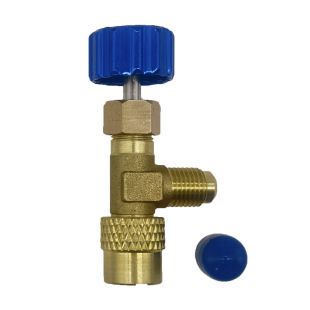 Refrigeration safety valve stop valve new energy vehicle fluorination connector R410 R22 R134 antifreeze valve