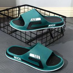 Trendy Fashion Men's Slippers 2024 New Home Interior Anti-Slip Bathroom Cooling Slippers for Men Summer Outdoor Wear