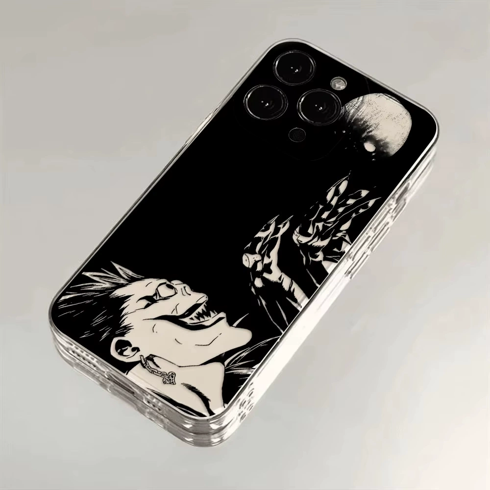Подходящий чехол для iPhone17 Death Note: двухмерный L, нишевое аниме-мультфильм, 15про макс