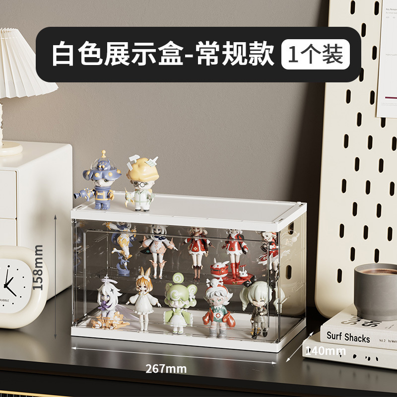 [Estante de exhibición de almacenamiento de caja ciega] Vitrina de escritorio acrílica Estante de caja de almacenamiento de burbuja transparente Mart al por mayor