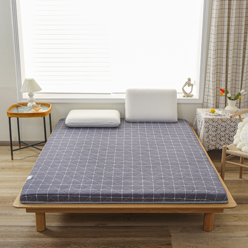 可莱克家纺学生单人床印花磨毛床垫4.5公分厚床垫榻榻米垫可折叠
