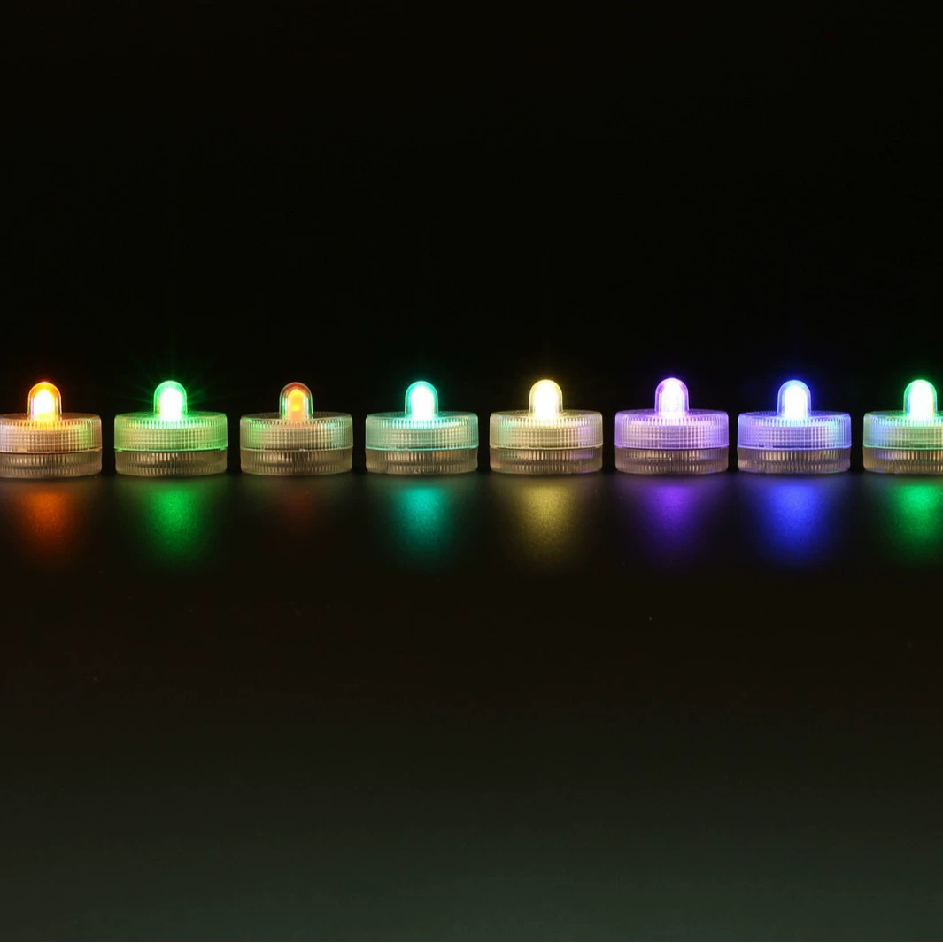 LED водонепроницаемая свеча, подводные украшения