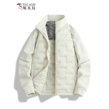 啄木鸟轻薄羽绒服女冬2025新款小个子立领加厚保暖冲锋衣内胆外套