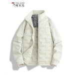 啄木鸟轻薄羽绒服女冬2025新款小个子立领加厚保暖冲锋衣内胆外套