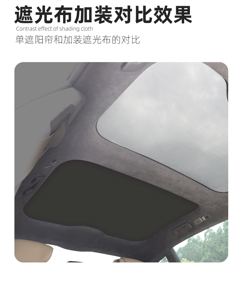 Suitable for Weilai ET7 Sunshade Sunroof Sunshade Roof Sun Protection Heat Insulation Baffle Car Supplies Modification Accessories