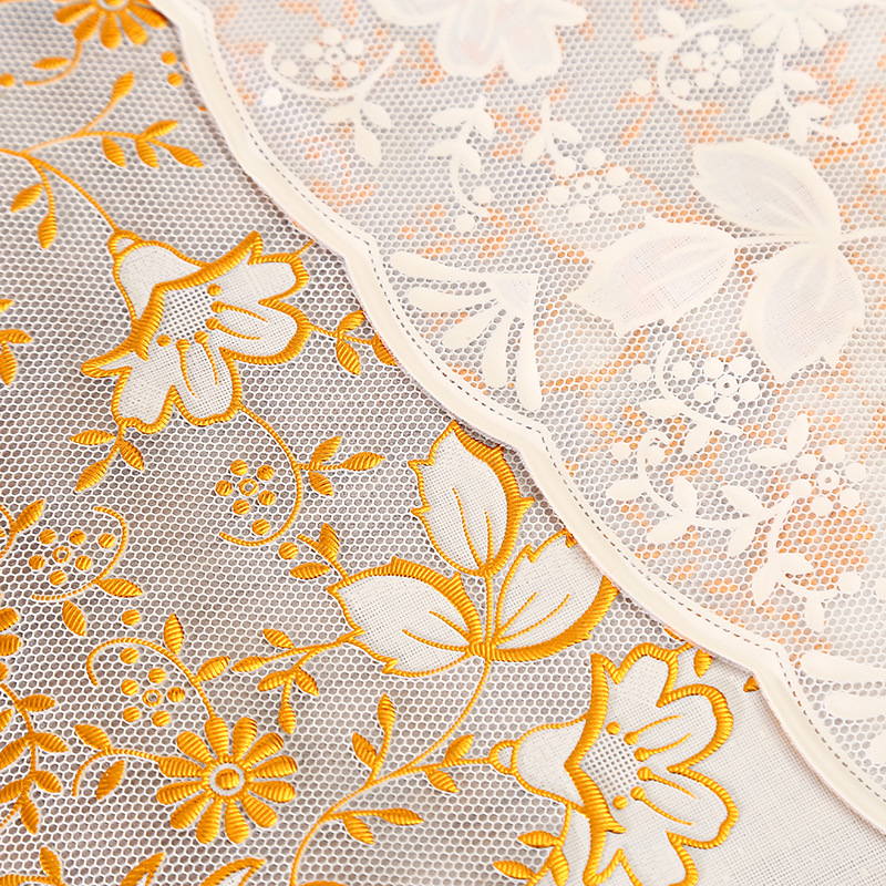 atmósfera simple flores europeas estampado rectangular tela de mesa de té polvo a prueba de aceite a prueba de quemaduras transfronterizas suministro directo